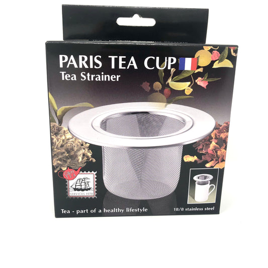 Paris Tea Cup Tea Strainer