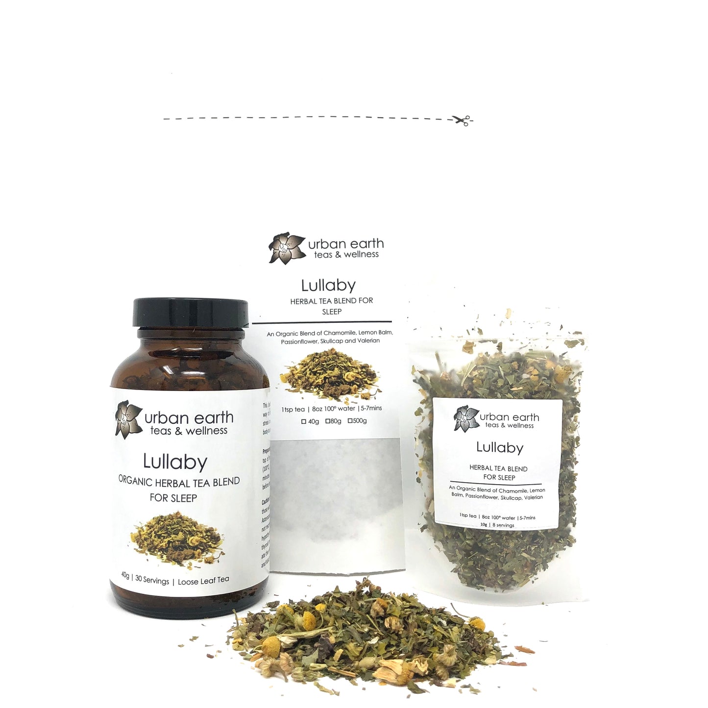 Lullaby (Herbal Tea Blend with Valerian and Passionflower)