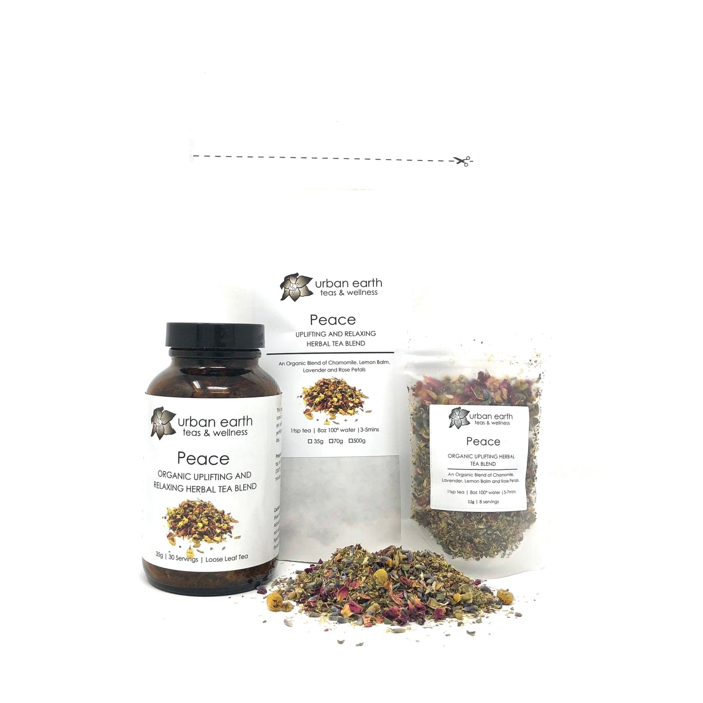 Peace (Uplifting Herbal Tea Blend)