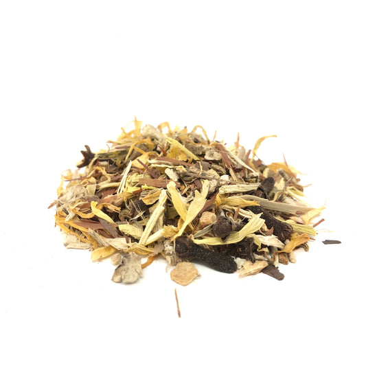 Flora Chai (Organic Herbal Chai Blend with Pau D'arco and Marshmallow)