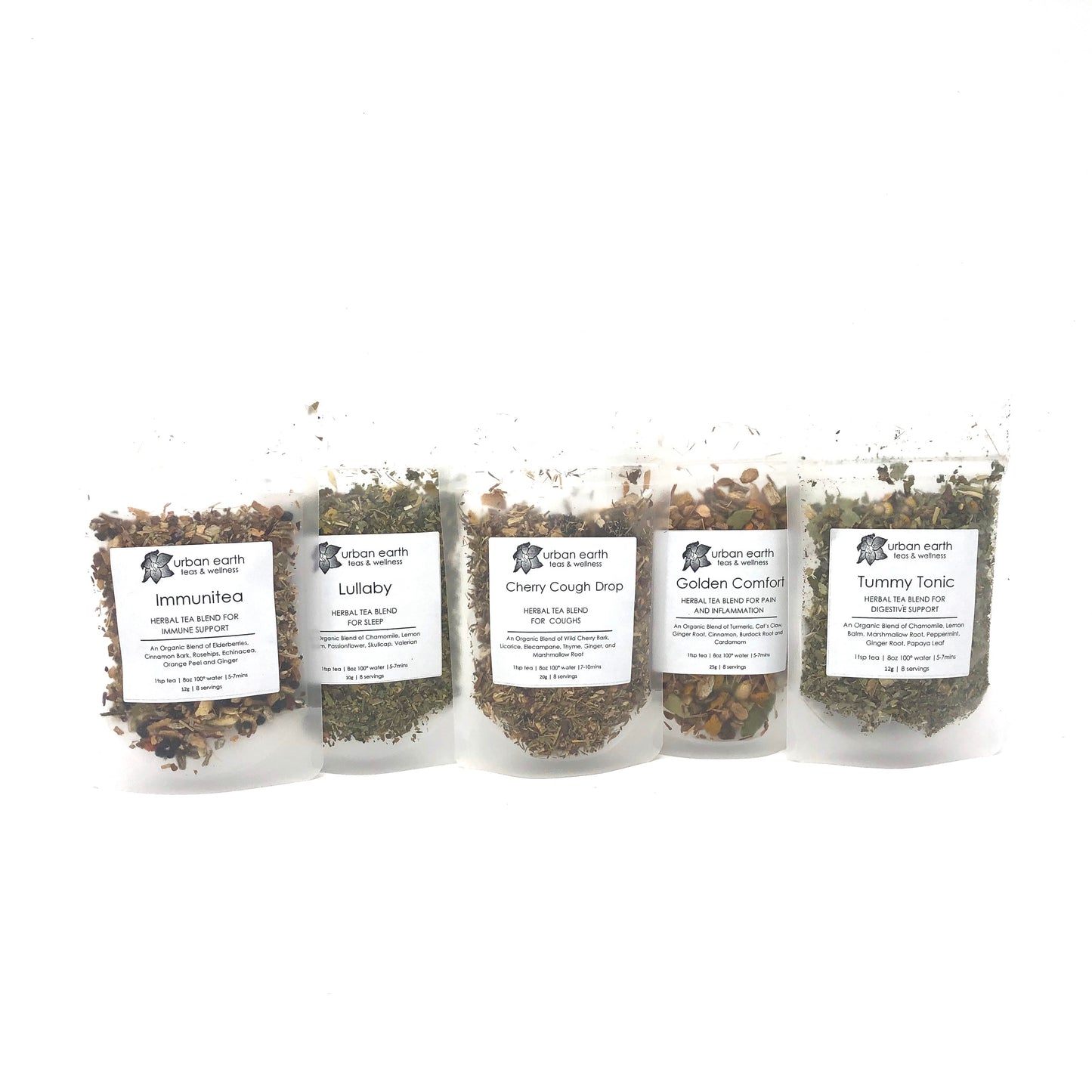 Herbal First Aid Kit (Set of 5 Teas)